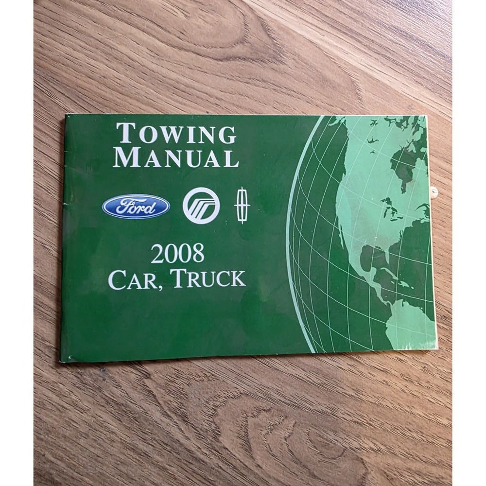 2008 Ford Factory Original Towing Manual
